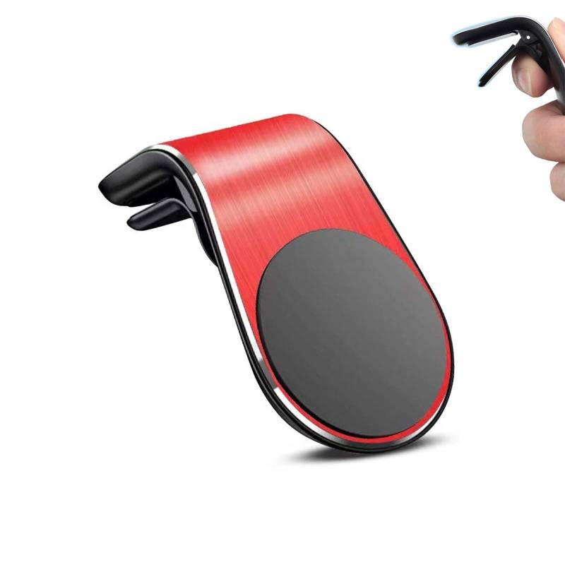 Magnetische Auto-Telefonhalterung – 360°-Drehung & Anti-Shake-Technologie | Fortschrittliches Wärmeableitungsdesign(Red,1PCS) von HDSDVNON