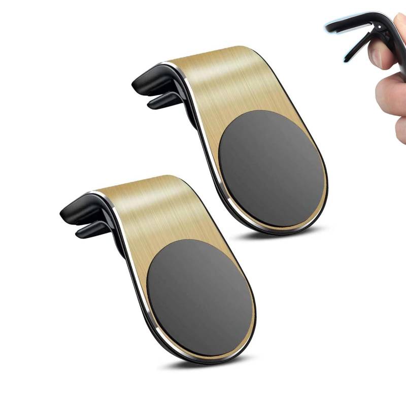 Magnetische Auto-Telefonhalterung – 360°-Drehung & Anti-Shake-Technologie | Fortschrittliches Wärmeableitungsdesign(Yellow,2PCS) von HDSDVNON
