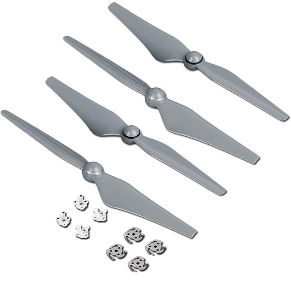 HDWSNXW 4 Stück 9450S Blade Propeller mit Drohnenbasis 4 (Grigio) von HDWSNXW