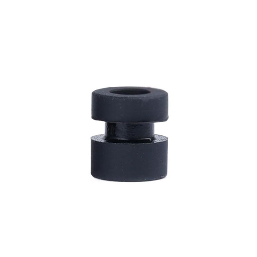 HDWSNXW M2 M3 Stoßdämpfer aus Gummi, Stoßdämpfer F3 F4 F7 Flugkontrolle Kugelgelenk FPV Racing Quadcopter Drohne Achsen Zubehör (für M3 6,6 mm schwarz) von HDWSNXW