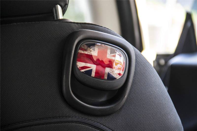 2 Stück Vinyl Sitzgriff Schonbezug Verkleidung für Mini Cooper ONE S JCW F54 Clubman F55 Hardtop F56 Schrägheck F57 Covertible F60 Countryman (NF005) von HDX