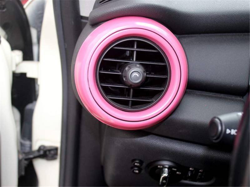 HDX Pink Rose ABS Abdeckung Aufkleber Cover Cap Trim für Mini Cooper One S JCW F Series F60 Countryman 2017 + von HDX
