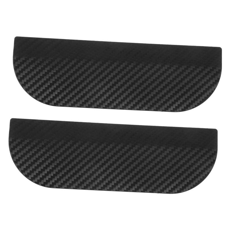 HEALEEP 1 Paar Augenbraue regnen Spiegel Regen Deflektor Auto Rückansicht Visier Rückseite PVC Schwarz von HEALEEP