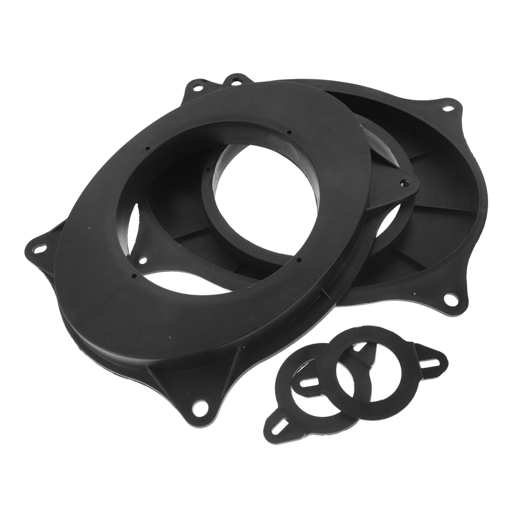 HEALEEP 1 Paar Hochtönerklammer Distanzringe für Lautsprecheradapter Lautsprecherzubehör Dichtung für Autolautsprecher Distanzring für den Lautsprecheradapter Plastik Black HEALEEP 1 Paar Hochtönerklammer Distanzringe für Lautsprecheradapter Lautsprecherzubehör Dichtung für Autolautsprecher Distanzring für den Lautsprecheradapter Plastik Black von HEALEEP