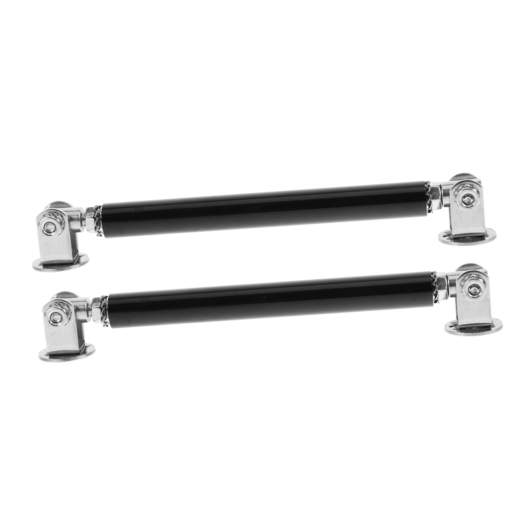 HEALEEP 1 Paar Stoßstangenlippenstrebenstange Auto montieren Unterstützung Lippensplitter für vordere Stoßstange Splitterstangen vorne Rostfreier Stahl Black HEALEEP 1 Paar Stoßstangenlippenstrebenstange Auto montieren Unterstützung Lippensplitter für vordere Stoßstange Splitterstangen vorne Rostfreier Stahl Black von HEALEEP