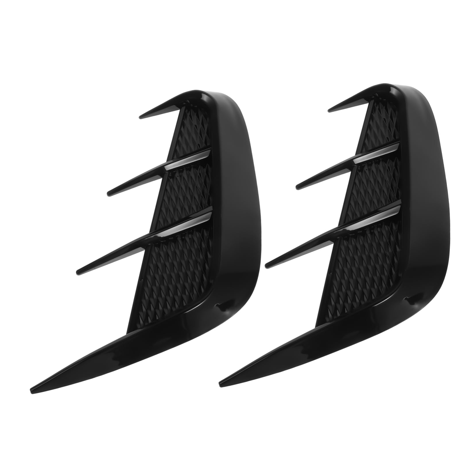 HEALEEP 1 Paar Universelle seitliche Lüftungsschlitze für Autos Auto-Dekoration für Lüftungsschlitze Spoiler für Auto Kfz -Außenzubehör Fahrzeugdekorationen TPU Black HEALEEP 1 Paar Universelle seitliche Lüftungsschlitze für Autos Auto-Dekoration für Lüftungsschlitze Spoiler für Auto Kfz -Außenzubehör Fahrzeugdekorationen TPU Black von HEALEEP
