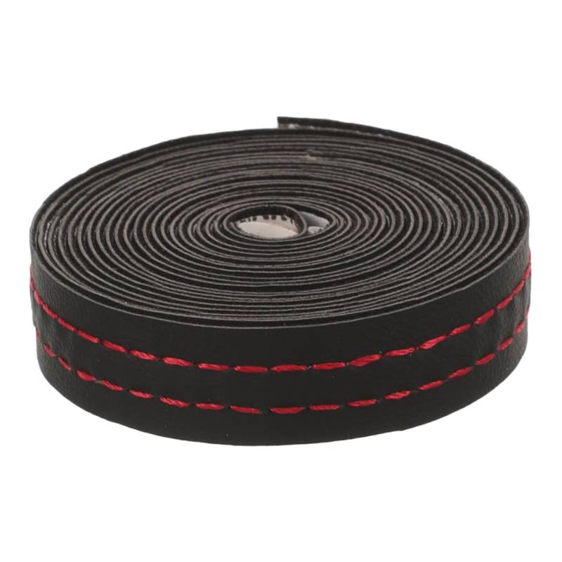 HEALEEP 1 Rolle Autolücken trimmen Nadelstreifen Auto-Armaturenbrett-Dekoration für Universal- geformt Tür Auto Innenausstattung Karosserie trimmen Auto Streifen Pu Black von HEALEEP