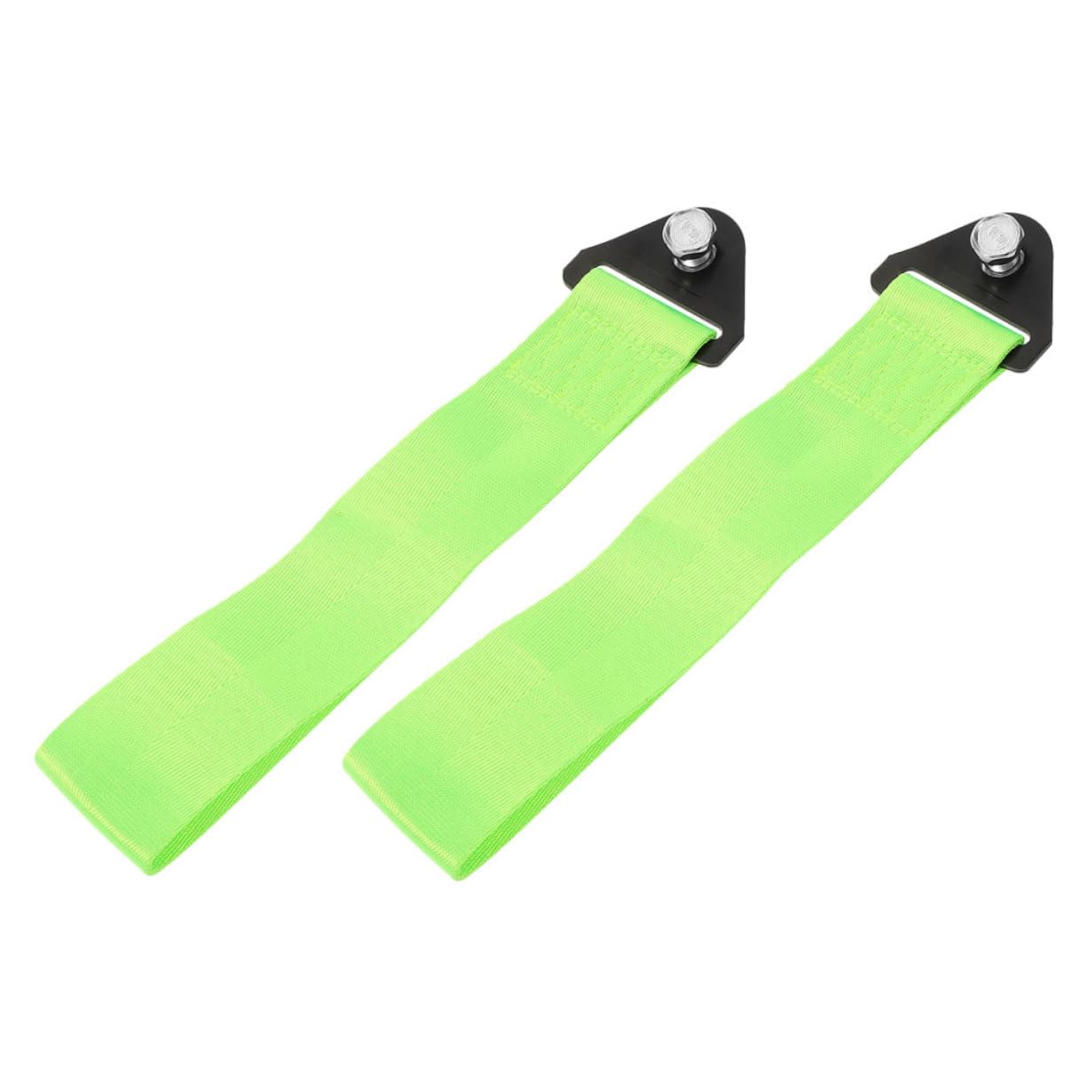 HEALEEP 2 Stück Abschleppseil Zubehör Stamm Abschleppen Innere Auto Griff Riemen Autoänderungen Abschlepphaken für Autos Automodifikation Autogurte Nylon Light Green von HEALEEP
