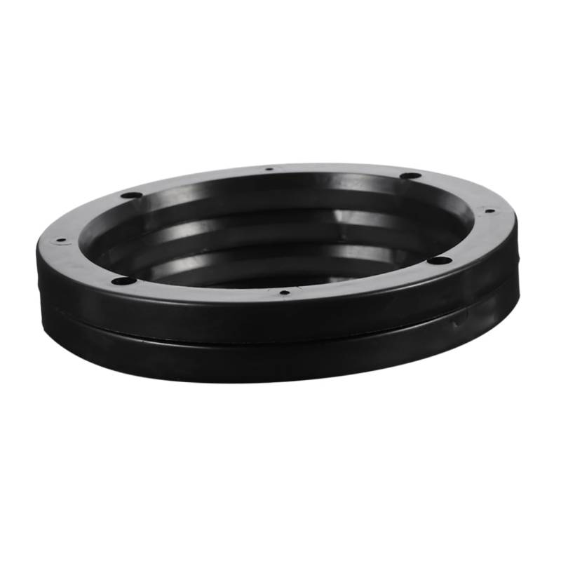 HEALEEP 2 Stück Hornscheibe Zubehör Distanzstück Für Die Montage Von Autolautsprechern Adapterbügel Für Autolautsprecher Abdeckung Stecker Rückseite Spacer Wagen Black Abs von HEALEEP