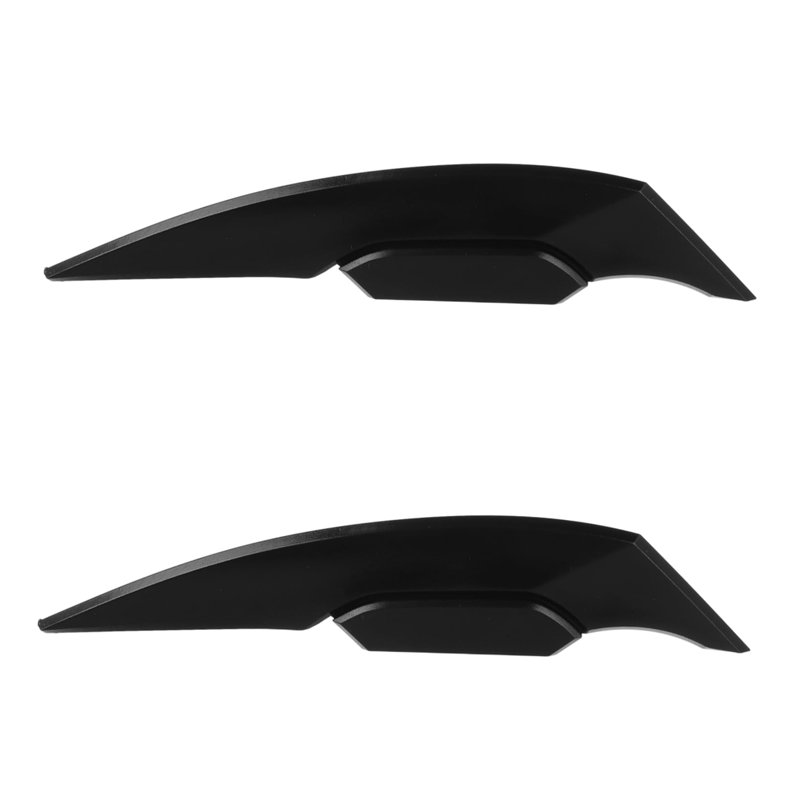 HEALEEP 2 Stücke Aerodynamischer Flügel für Motorräder Wind Spoilerflügel für Motorrad Motorradflügel Universal- Erwachsene Motorrad-Spoiler Motorrad-Winglet Plastik Black HEALEEP 2 Stücke Aerodynamischer Flügel für Motorräder Wind Spoilerflügel für Motorrad Motorradflügel Universal- Erwachsene Motorrad-Spoiler Motorrad-Winglet Plastik Black von HEALEEP