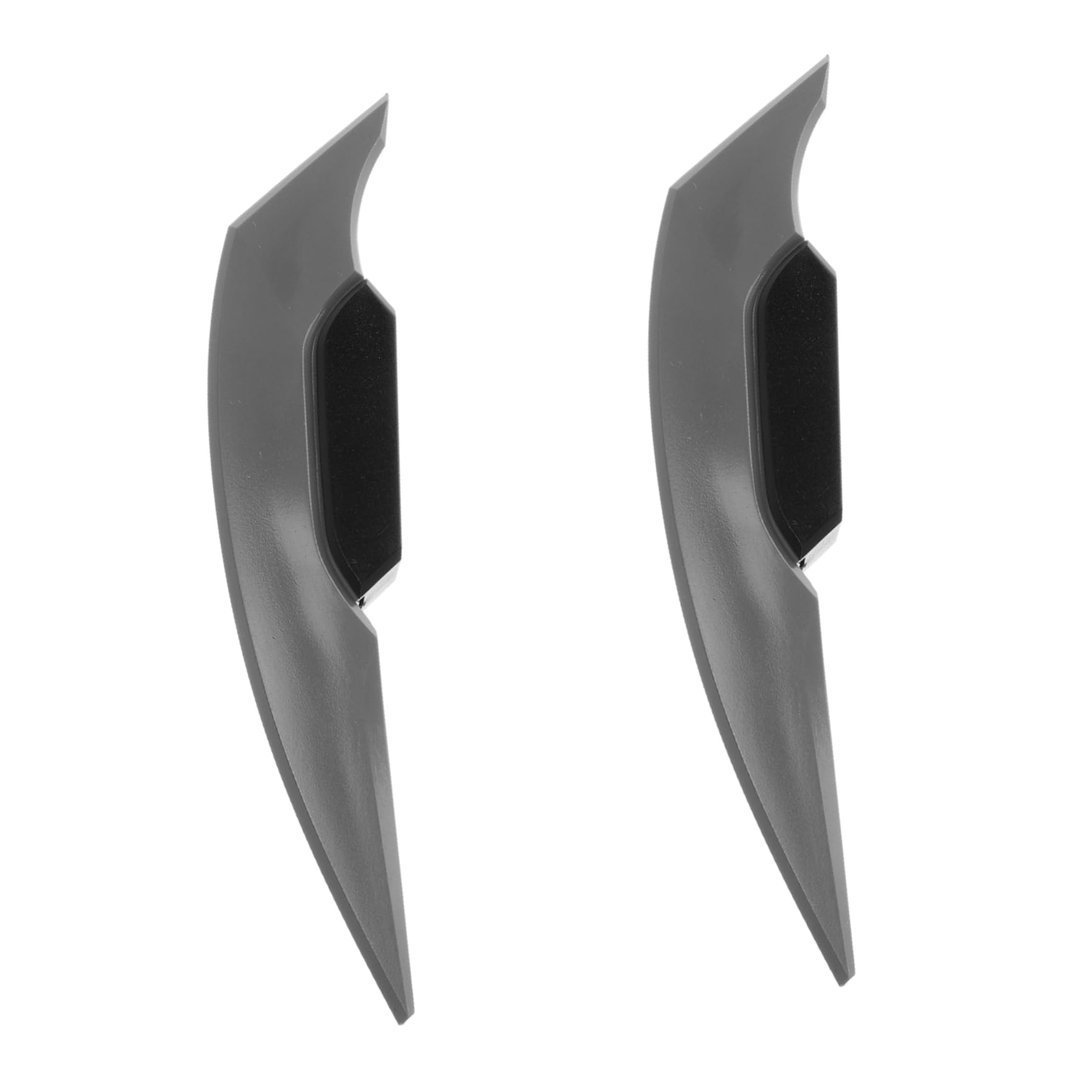 HEALEEP 2 Stücke Seitenwindmesser Flügel Motorrad-Spoiler Dirtbike Zubehör Schutz Motorrad Seitenspoiler Motorrad-Winglet seitliches Erweiterungs-Winglet Plastik Grey HEALEEP 2 Stücke Seitenwindmesser Flügel Motorrad-Spoiler Dirtbike Zubehör Schutz Motorrad Seitenspoiler Motorrad-Winglet seitliches Erweiterungs-Winglet Plastik Grey von HEALEEP