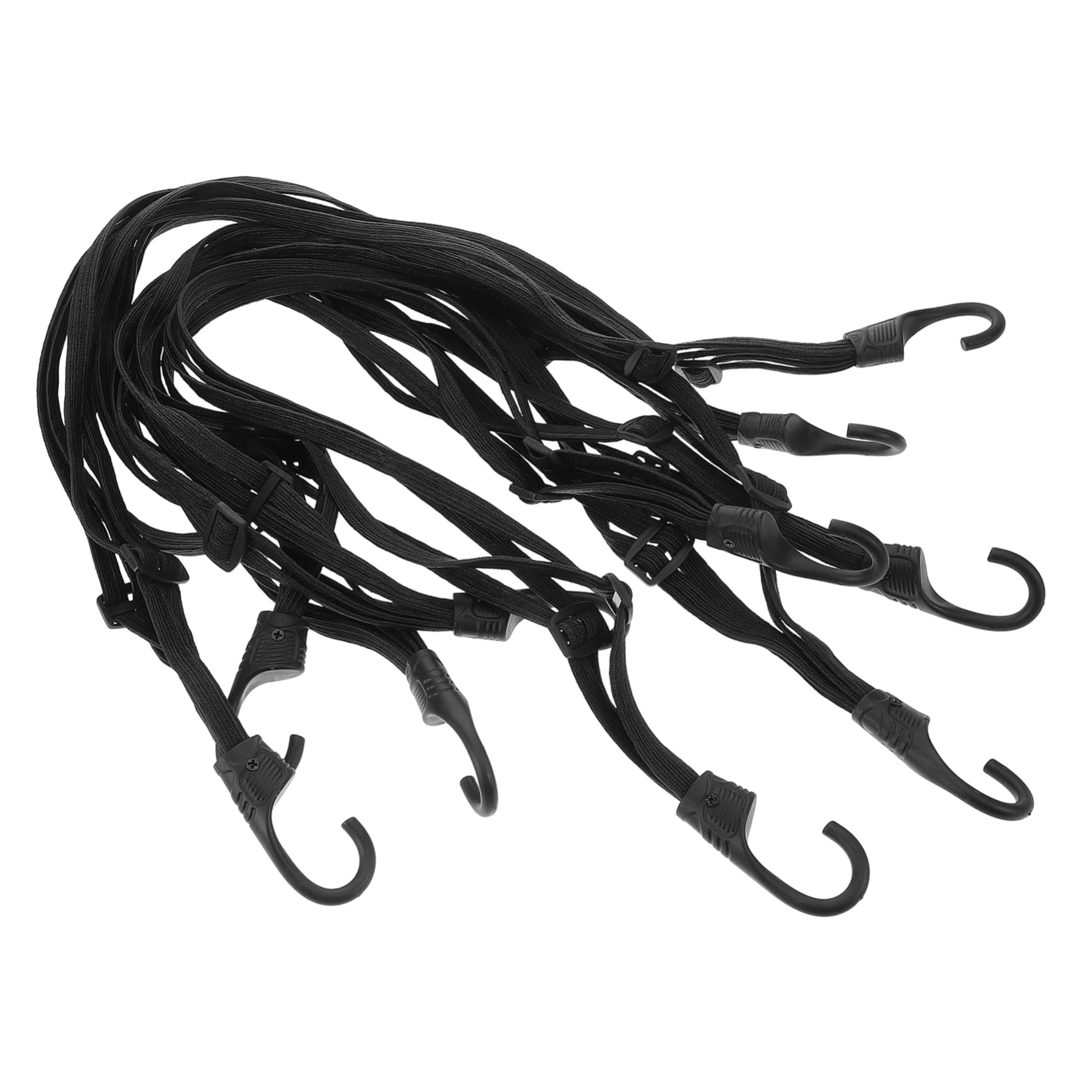 HEALEEP 5 Stück Motorrad-lastengurte Bungee-Seil Mit Doppeltem Stahlhaken Elastische Spanngurte Elastische Schnur Hoch Bindung Zubehör Anhängerkupplung Für Emulsion Black HEALEEP 5 Stück Motorrad-lastengurte Bungee-Seil Mit Doppeltem Stahlhaken Elastische Spanngurte Elastische Schnur Hoch Bindung Zubehör Anhängerkupplung Für Emulsion Black von HEALEEP