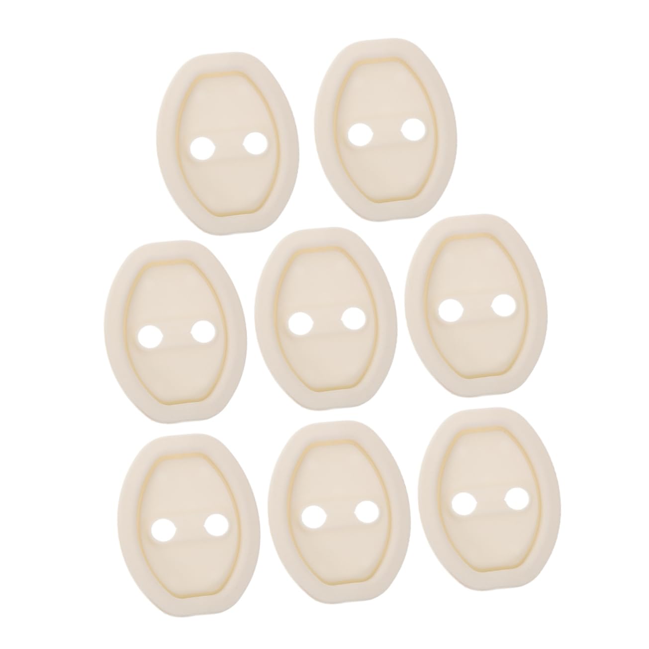 HEALEEP 8 Stück Schutzabdeckung für Türschloss schützend Beschützer sperren verriegeln mit Schutzabdeckung für die Türverriegelung Türverriegelungsschutz Kieselgel Beige HEALEEP 8 Stück Schutzabdeckung für Türschloss schützend Beschützer sperren verriegeln mit Schutzabdeckung für die Türverriegelung Türverriegelungsschutz Kieselgel Beige von HEALEEP