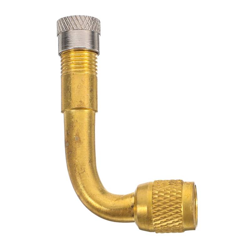 HEALEEP 90 Reifenwickler Ventiladapter Für Reifenventilverlängerungsadapter Erweiterungen Motorrad Extender Ventilschaftverlängerungen Für Reifen Mit Ventilstamm - Golden Kupfer von HEALEEP