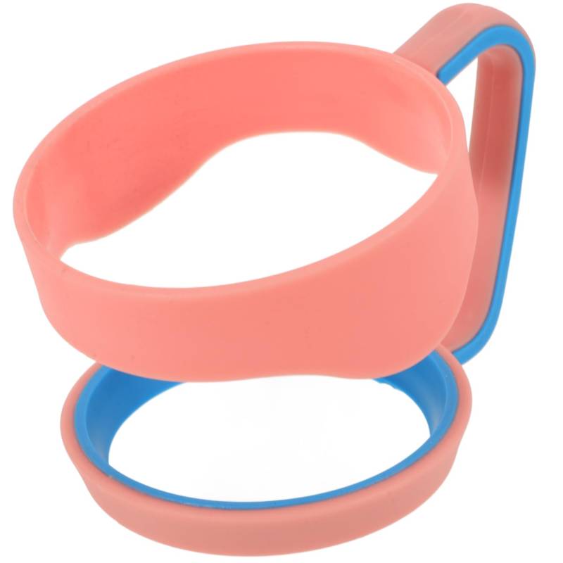 HEALEEP Bierkrug Griff Tassenhalter Kaffee Reisebecher Griffe Tassengriff Getränkehaltergriff Bechergriff Griff Einer Kaffeetasse Griff Für Becher Griff Für Reisebecher Plastik Rosa von HEALEEP
