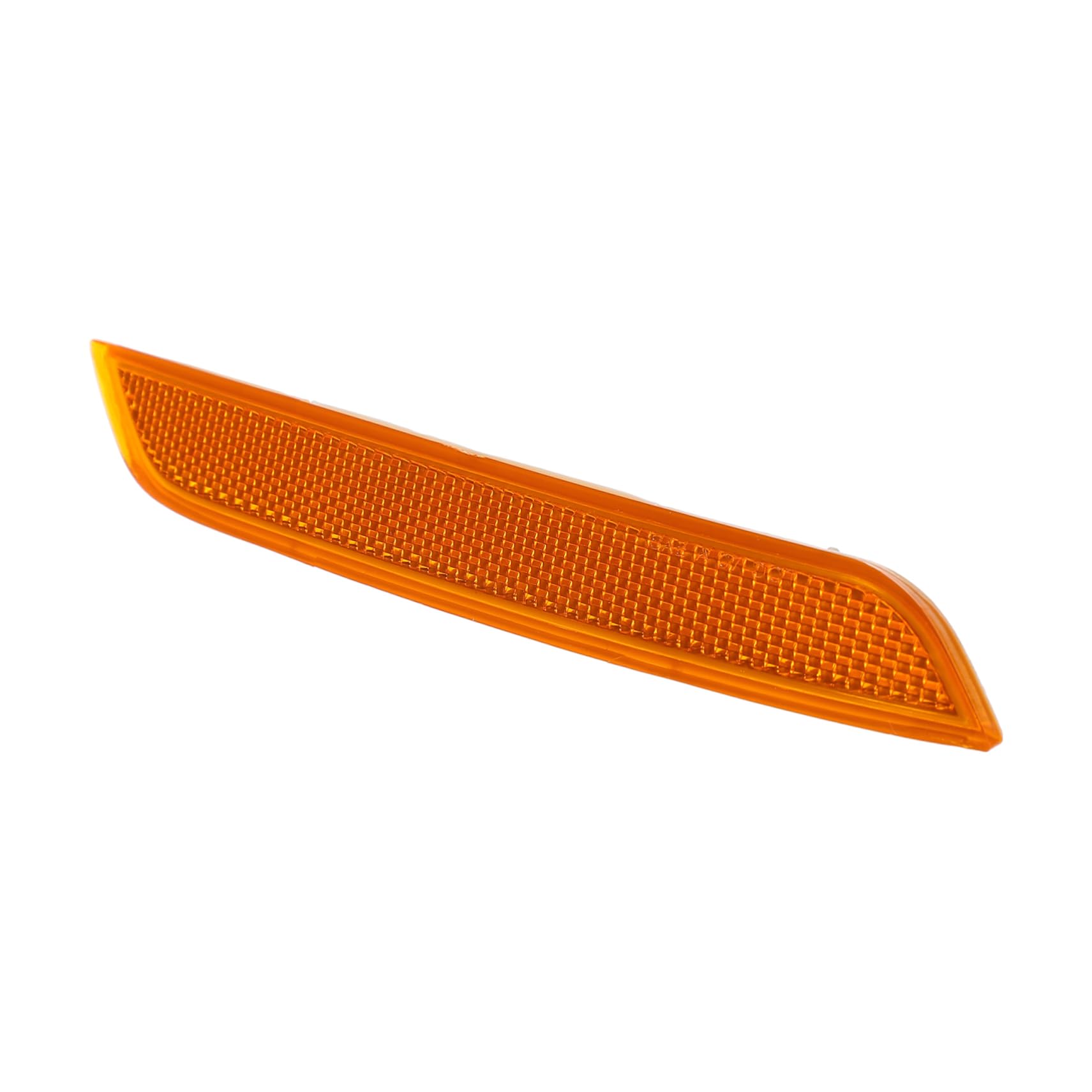 HEALEEP -Dekorationslicht Reflektorlampe Frontstoßfänger-Reflektor Links rechts Stoßfängerreflektor Auto Teil rechteckige Reflektoren Reflektorlicht Stoßstangenreflektor Plastik Orange von HEALEEP