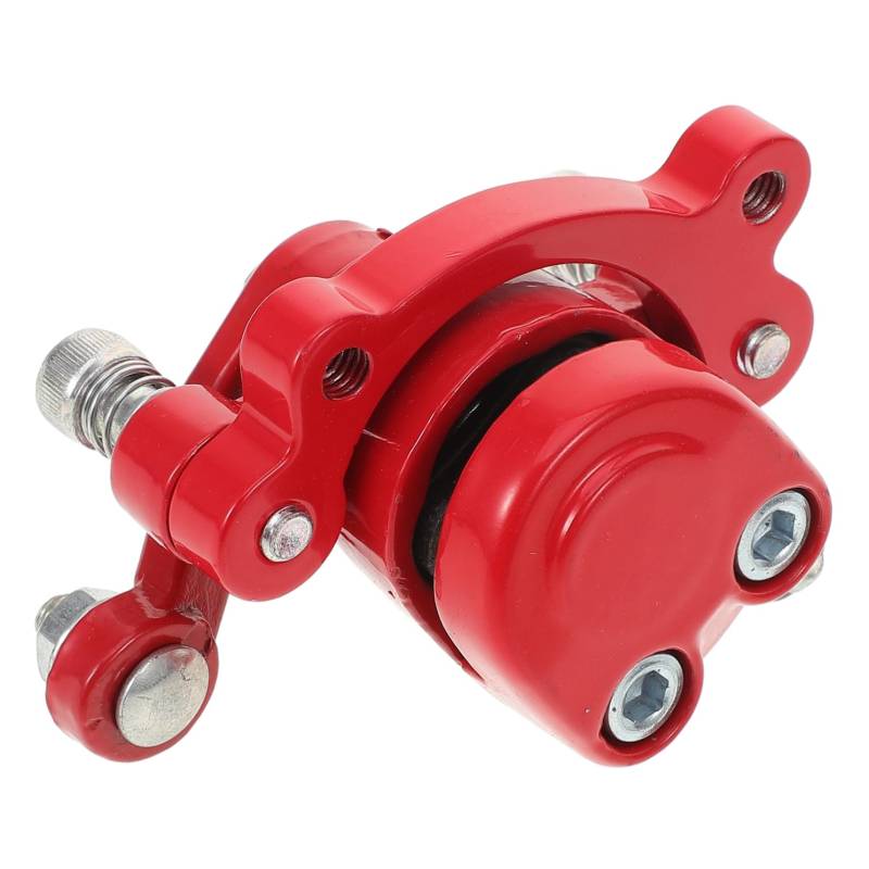 HEALEEP Ersatz-Bremssattel Rückseite motorrad bremse Fahrradbremssättel Scheibenbremsbeläge Reparatur Bremssattel Motorrad Motorrad-Ersatzbremssattel Aluminiumlegierung rot von HEALEEP
