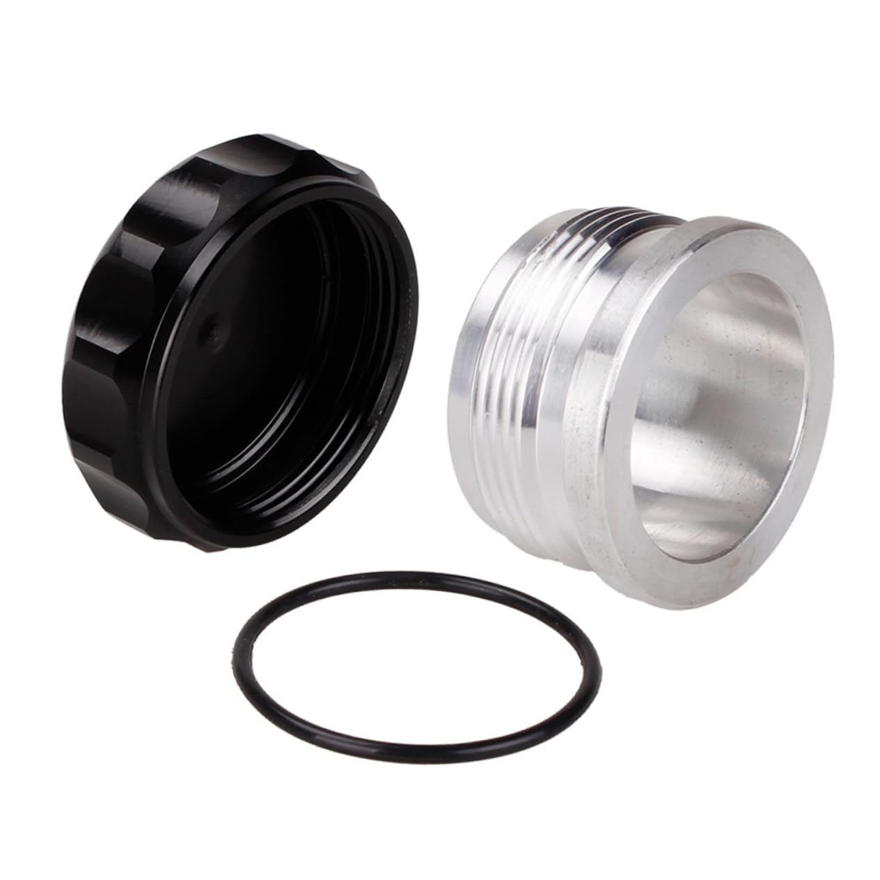 HEALEEP Kühlerdeckel Tank Wasser aufgewertet fit Abdeckung Schlüssel Benzin groß Panzer Änderung Automobil Reservoir Kappe Auto modifiziertes Teil Aluminiumlegierung Silver HEALEEP Kühlerdeckel Tank Wasser aufgewertet fit Abdeckung Schlüssel Benzin groß Panzer Änderung Automobil Reservoir Kappe Auto modifiziertes Teil Aluminiumlegierung Silver von HEALEEP