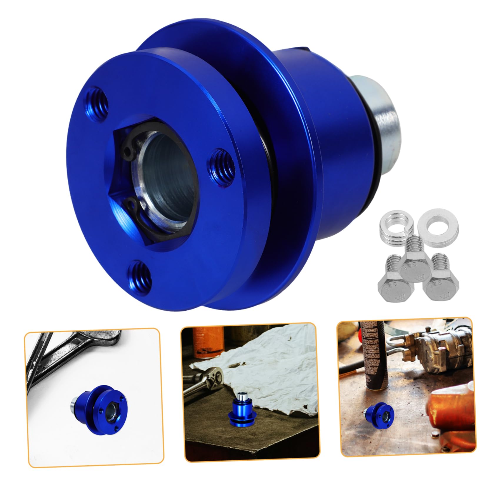 HEALEEP Lenkrad-Schnellspanner Auto Teil montieren Blau Rennen auto lenkrad lenkradknauf lenkradschoner Schnellspanner-Lenkradnabe auto versorgung Aluminiumlegierung Blue HEALEEP Lenkrad-Schnellspanner Auto Teil montieren Blau Rennen auto lenkrad lenkradknauf lenkradschoner Schnellspanner-Lenkradnabe auto versorgung Aluminiumlegierung Blue von HEALEEP