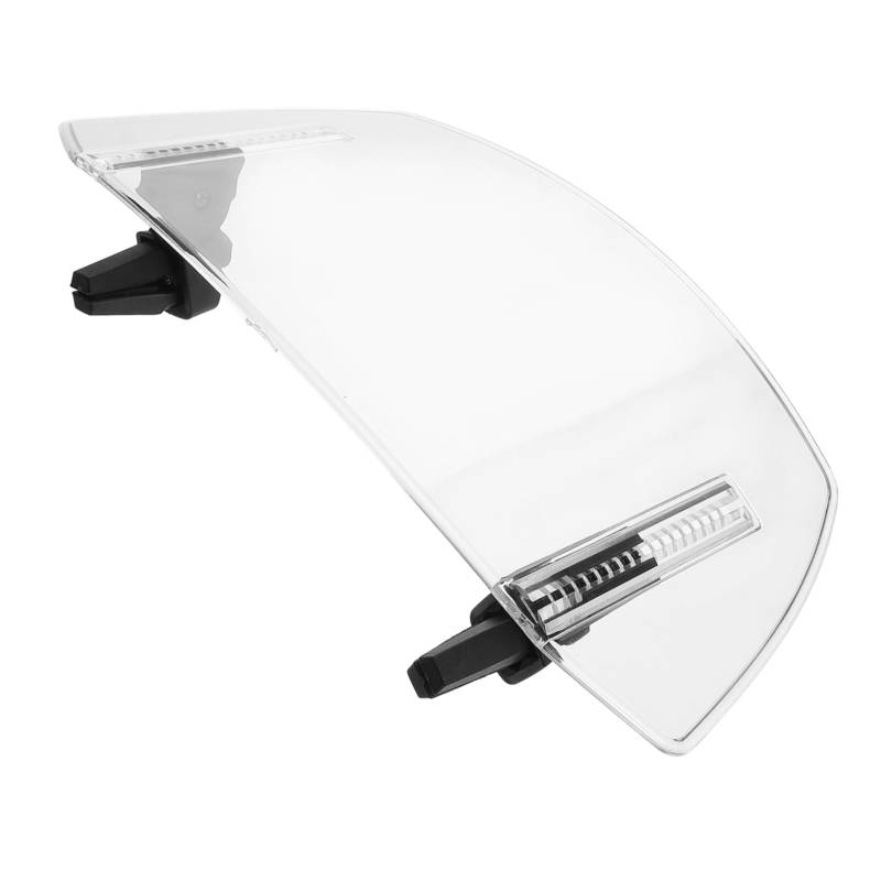 HEALEEP Motorrad Windschutzscheibe Windschott für Motorrad Ersatz-Windschutzscheibe für Motorrad Windschutzscheibe Motorrad Motorrad-Windschutzscheibe Metall Transparent von HEALEEP