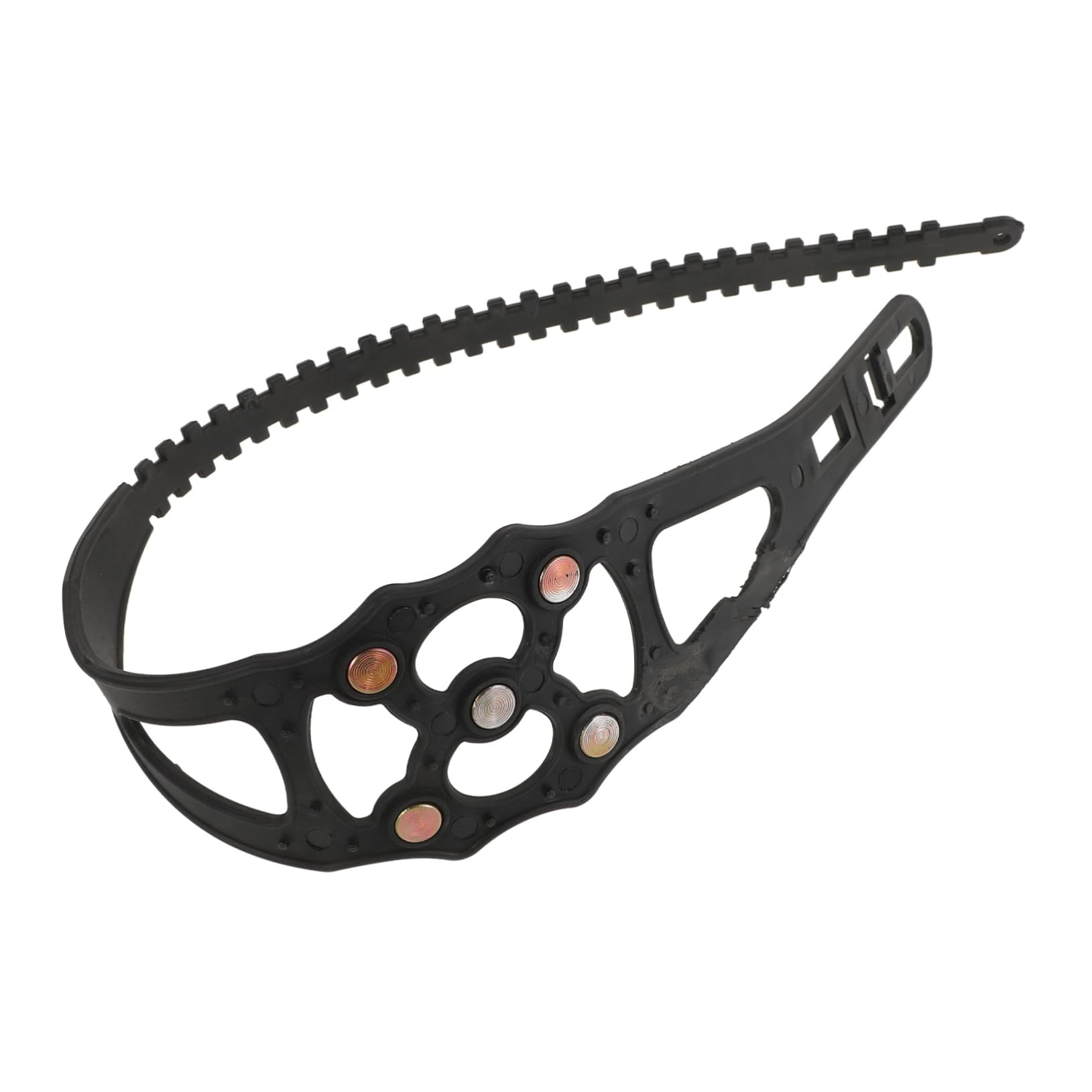 HEALEEP Schneeketten Winterreifenketten Anti-Rutsch-Ketten für Autos Auto-Notfall-Schneekette Reifenketten für LKW Autoketten für Schnee Auto Traktionsriemen Gummi Schwarz von HEALEEP