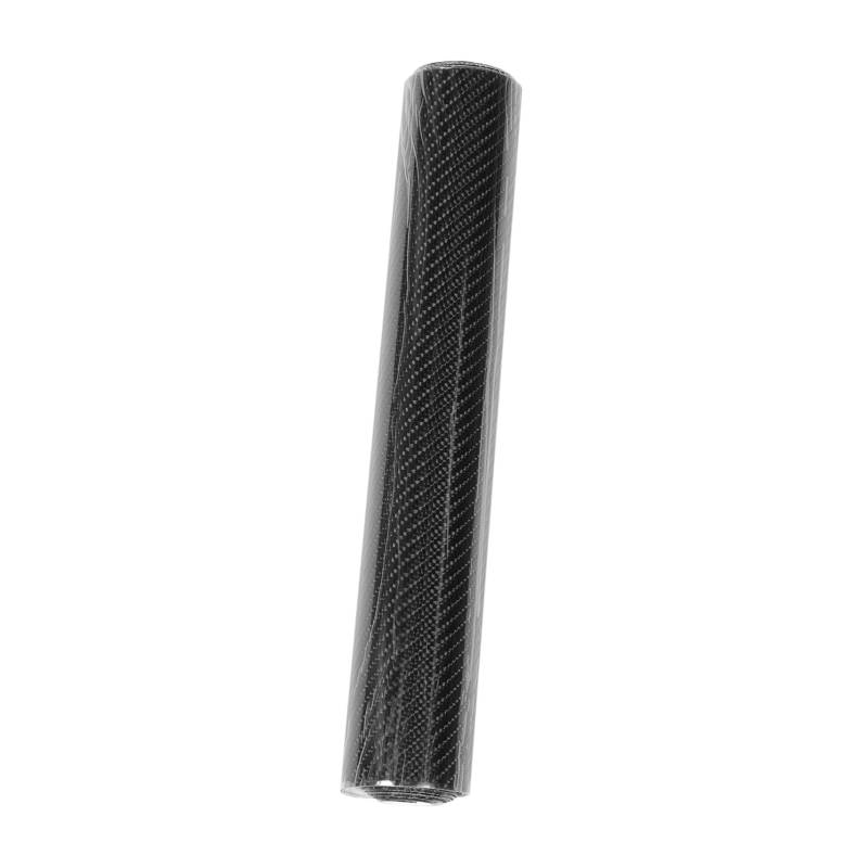 HEALLILY 1Blatt Kohlefaser Folie Selbstklebend Flexibles Auto Vinyl für Fahrzeugverpackung Blasenfreie Folierung für Kreative Projekte Innen und Außendekoration von HEALLILY
