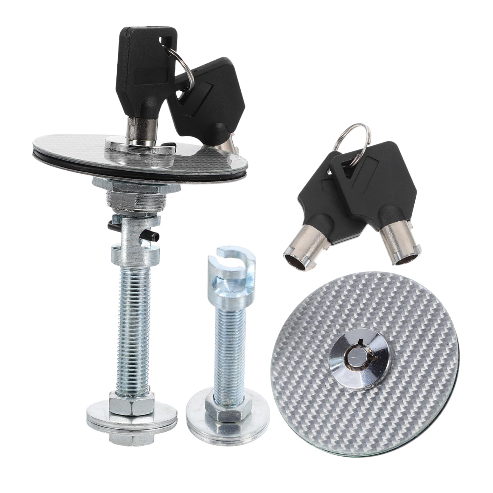HEALLILY 2 Stück Haubenstifte Unterstützung Autohaube Mechanismus verriegeln Haubenverriegelungsstifte für Schnellverschluss Stoßstangenhalter Aluminiumlegierung Silver HEALLILY 2 Stück Haubenstifte Unterstützung Autohaube Mechanismus verriegeln Haubenverriegelungsstifte für Schnellverschluss Stoßstangenhalter Aluminiumlegierung Silver von HEALLILY