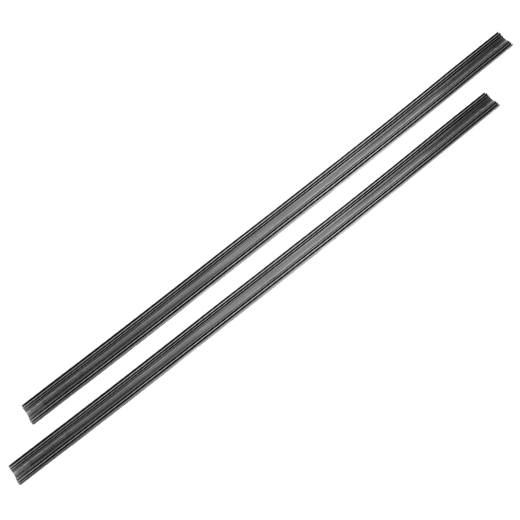 HEALLILY 2 Stück Wischerblatt ohne Knochen Ersatz Klingen Windschutzscheibe Wischblätter Scheibenwischerblätter nachfüllen Gummistreifen für Autowischer Black HEALLILY 2 Stück Wischerblatt ohne Knochen Ersatz Klingen Windschutzscheibe Wischblätter Scheibenwischerblätter nachfüllen Gummistreifen für Autowischer Black von HEALLILY
