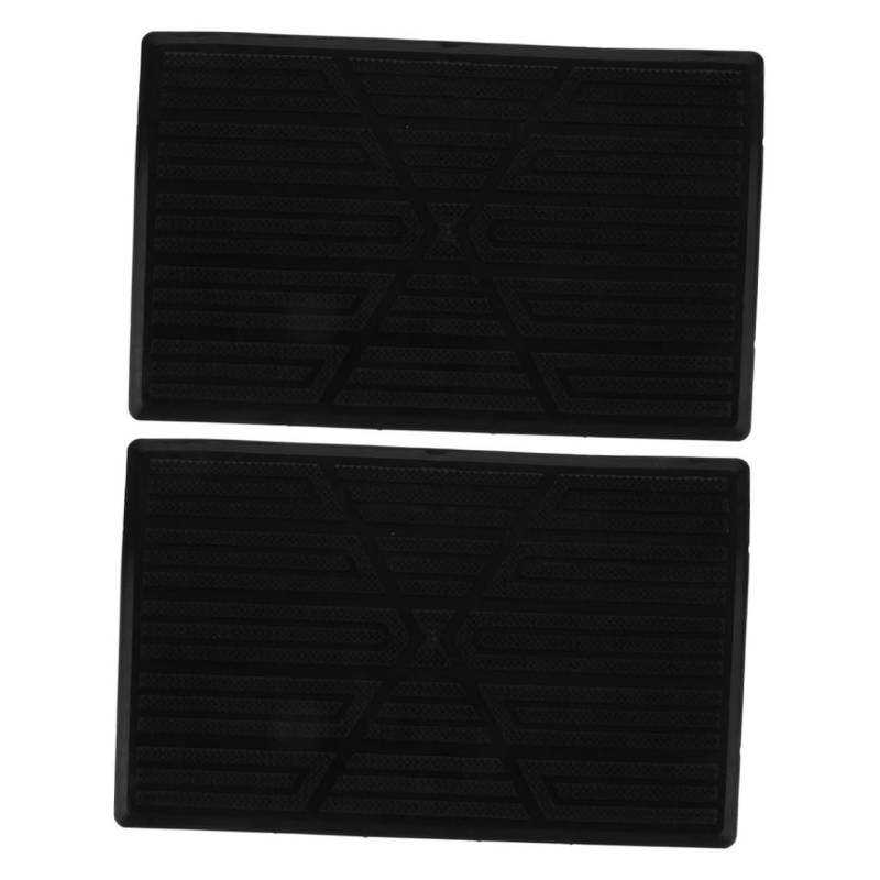HEALLILY 2Stücke Auto Fußmatten Reparatur Patch aus rutschfeste Pedalabdeckungen für Perfekten Bodenschutz Einsetzbar für Vordere und Hintere Sitze von HEALLILY