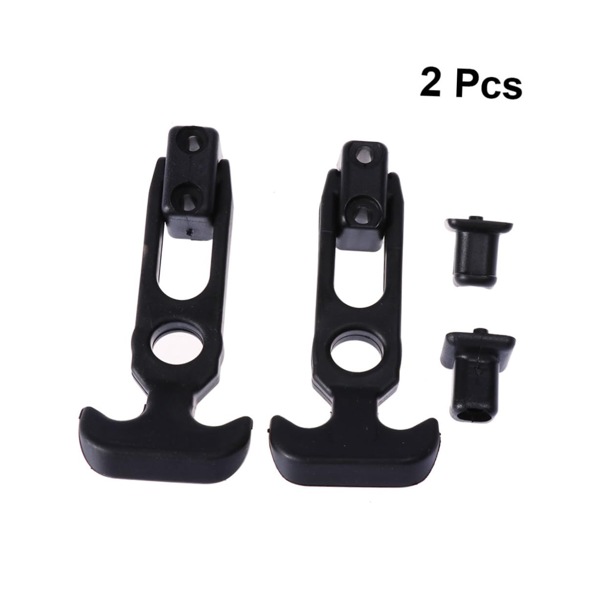 HEALLILY 2Stücke Kfz Umpackclip aus Einstellbarer Stoßstangenverkleidung Heckkastenaufroller Riegel Universeller Clip für Auto Robust und Rostbeständig Schwarz HEALLILY 2Stücke Kfz Umpackclip aus Einstellbarer Stoßstangenverkleidung Heckkastenaufroller Riegel Universeller Clip für Auto Robust und Rostbeständig Schwarz von HEALLILY