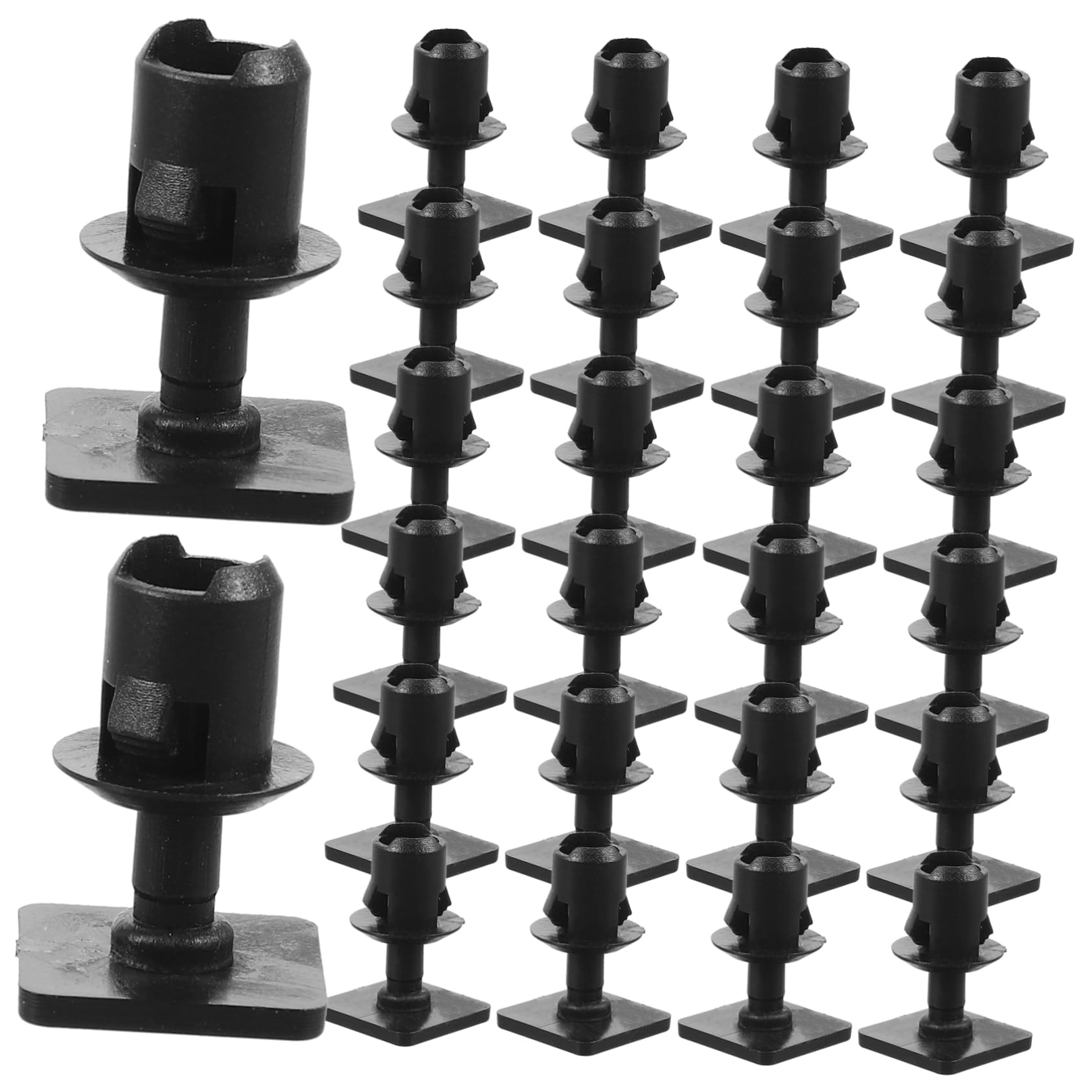 HEALLILY 50 Stück Auto Schnallenverschlüsse Auto Halteklammern Auto Befestigungsklammern Auto Innenraum Clips Auto Halteklammern Schwarzer Kunststoff HEALLILY 50 Stück Auto Schnallenverschlüsse Auto Halteklammern Auto Befestigungsklammern Auto Innenraum Clips Auto Halteklammern Schwarzer Kunststoff von HEALLILY
