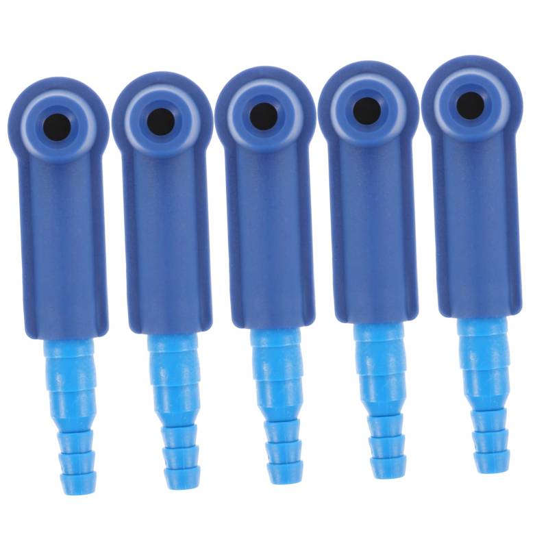 HEALLILY 5Stücke Bremsölwechseladapter Auto Modifikation Tool zur Bremsflüssigkeitsentlüftung Material Verstellbarer Langlebig und Praktisch für Pkw und LKW von HEALLILY