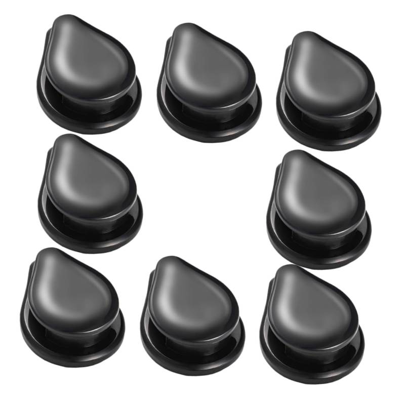 HEALLILY 8Stücke Mini Autohaken Selbstklebende Klebehaken Fürs Auto Innenraumzubehör für Kleiderbügel und Taschen und Wiederverwendbar Einfache Installation von HEALLILY