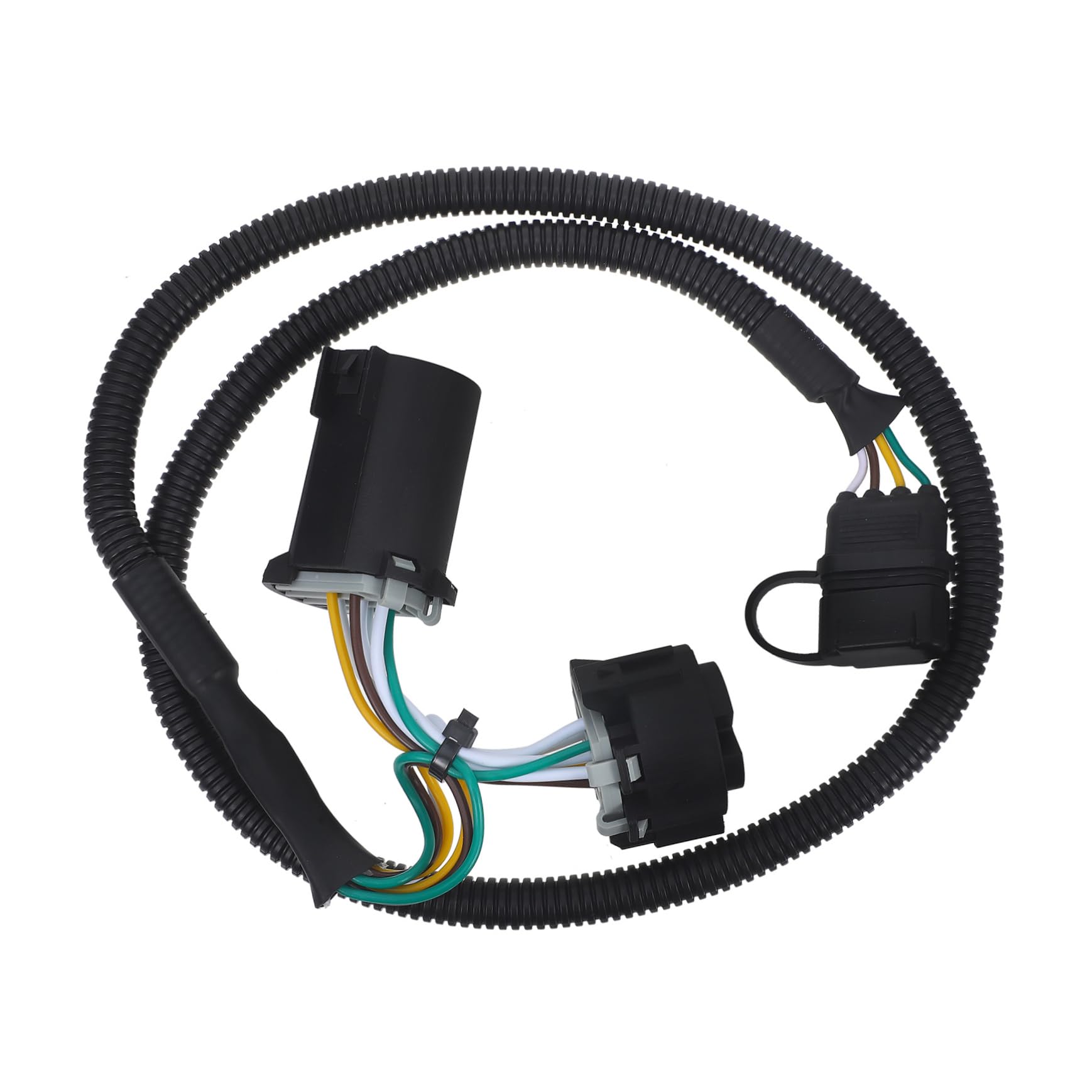 HEALLILY Anhängerkabelbaum -Kabel Kabelbaumstecker Anhänger Kabelbaum Anhängerzubehör Verlängerung 7-Wege-rundsteckverbinder 4-polige Anhängersteckdose Black PVC HEALLILY Anhängerkabelbaum -Kabel Kabelbaumstecker Anhänger Kabelbaum Anhängerzubehör Verlängerung 7-Wege-rundsteckverbinder 4-polige Anhängersteckdose Black PVC von HEALLILY