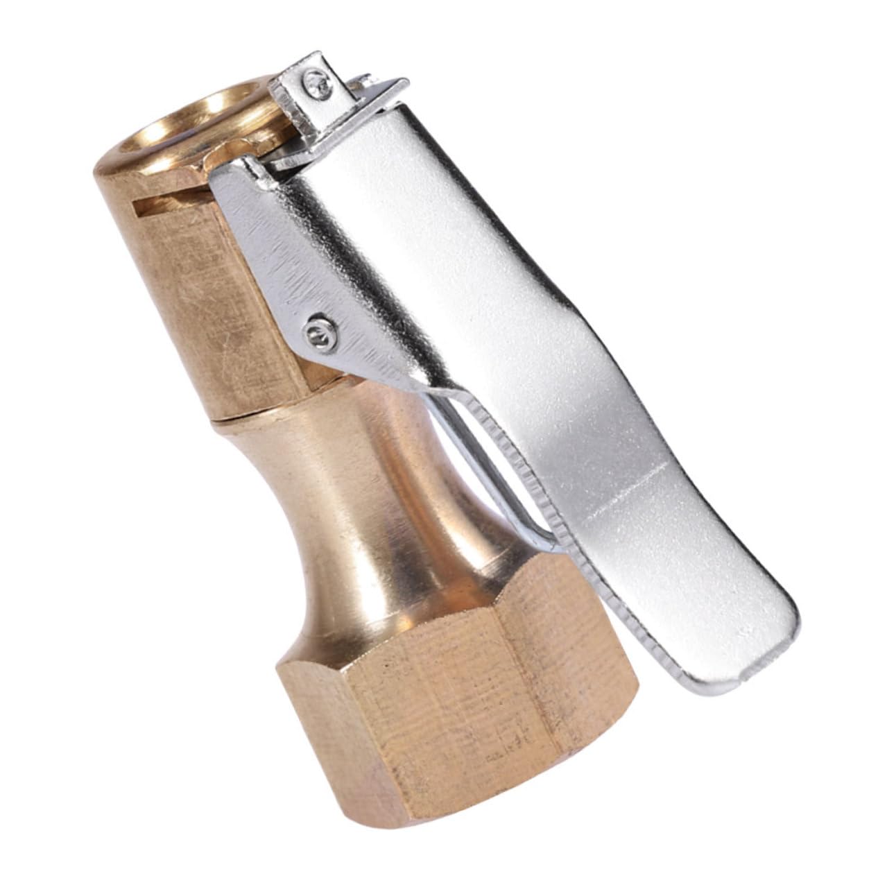 HEALLILY Aufblasbares Spannfutter Ersatz Inflator Kompressor Luftspannfutter aufpumpen Verriegelung des Reifenspannfutters Schnellspannfutter Reifenluftfutter Kupfer Golden HEALLILY Aufblasbares Spannfutter Ersatz Inflator Kompressor Luftspannfutter aufpumpen Verriegelung des Reifenspannfutters Schnellspannfutter Reifenluftfutter Kupfer Golden von HEALLILY
