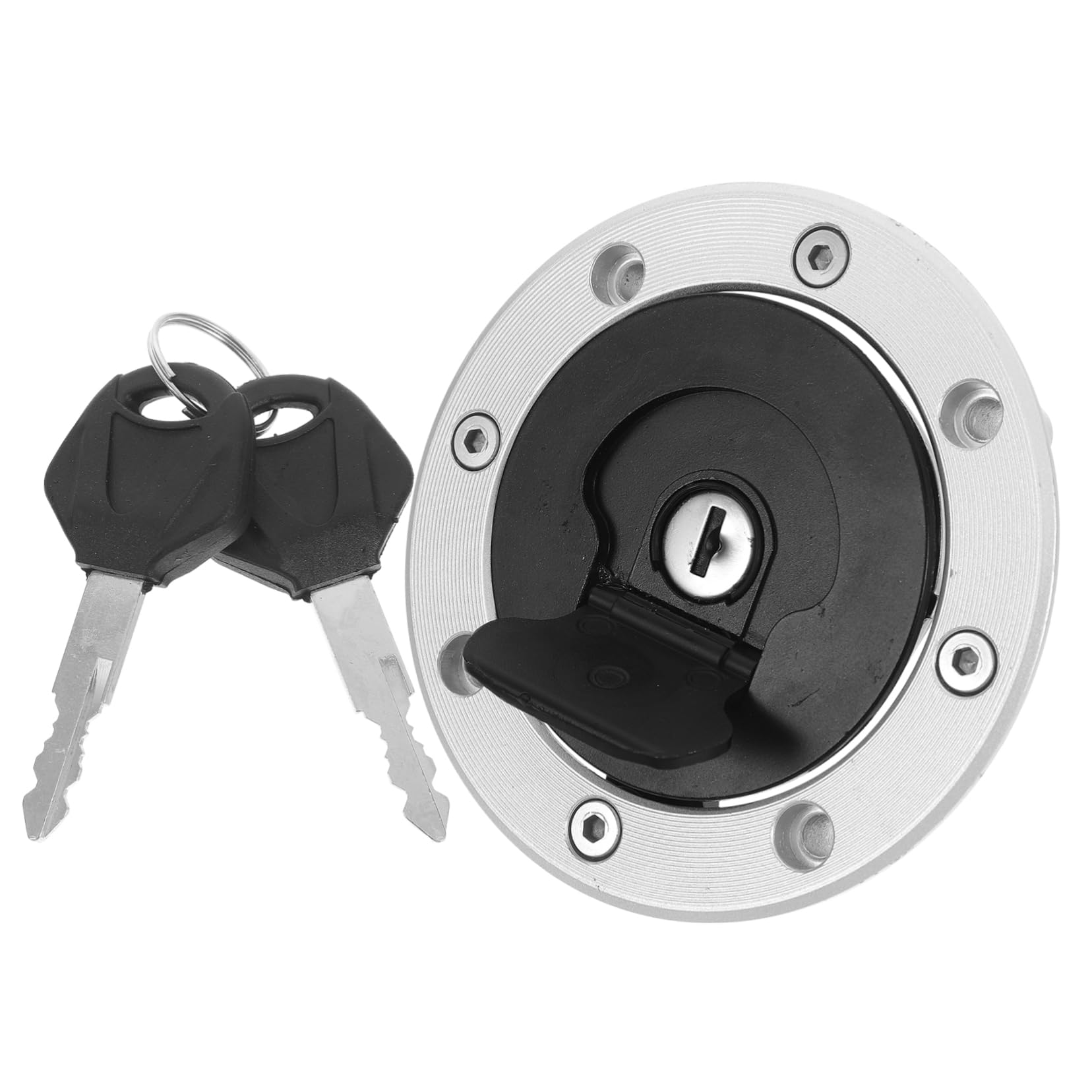 HEALLILY Auto Modifiziertes Teil Ersatzteil Für Den Autotank Fahrzeug Mit Kappe Verriegelung Tankdeckel Autozubehör Silber Aluminiumlegierung HEALLILY Auto Modifiziertes Teil Ersatzteil Für Den Autotank Fahrzeug Mit Kappe Verriegelung Tankdeckel Autozubehör Silber Aluminiumlegierung von HEALLILY