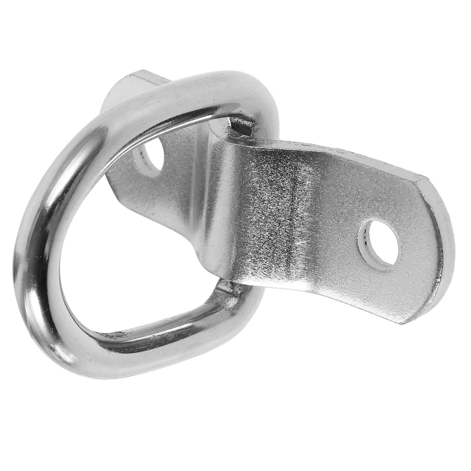 HEALLILY D-Ring- D-Ring-zurranker Zurren Edelstahl-d-Ring Haken D-Ringe Strapazierfähig D Ringe D-Ring Für Schwerlast-anhänger-LKW Schienenbefestigungsring Kleiner D-Ring Eisen Silber von HEALLILY