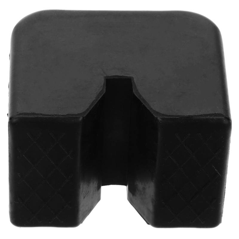HEALLILY Jack-gummiblock Trolley-Jack-pad Rahmen Jack-Pads Auto Wagenheberauflage Stützfuß Für Wagenheber-pad Unterlage Schiene Gummiklinkenauflage Gummiauflage des Wagenhebers Schwarz von HEALLILY