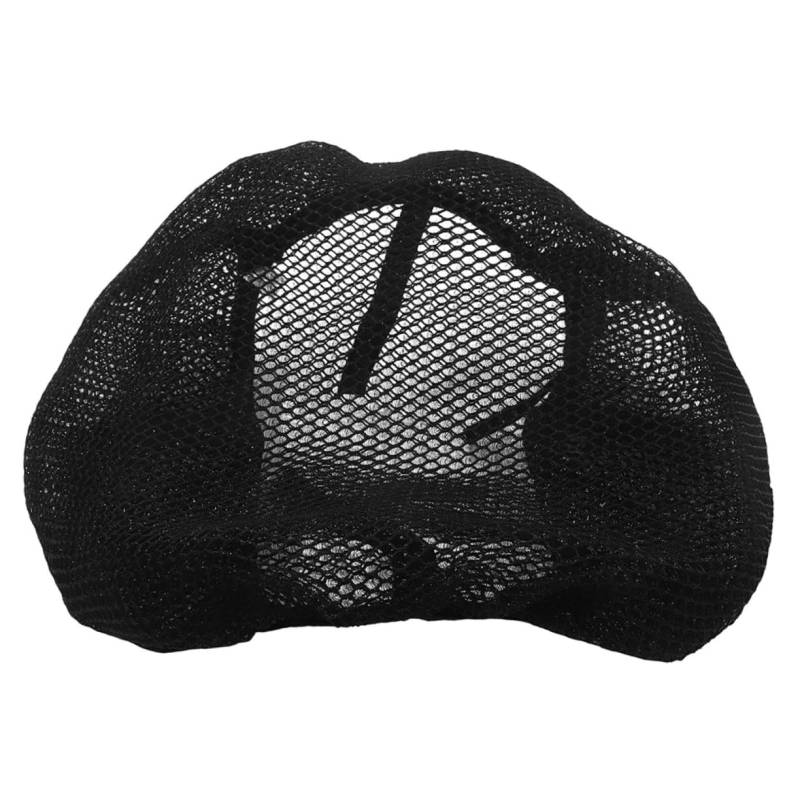 HEALLILY Sonnenschutzmittelkissenbedeckung Motorrad Sitzkissen Netzsitzbezüge für Motorräder Abdeckung Kissenschutz für Motorräder Mesh-Sitzbezug Polyester Black von HEALLILY