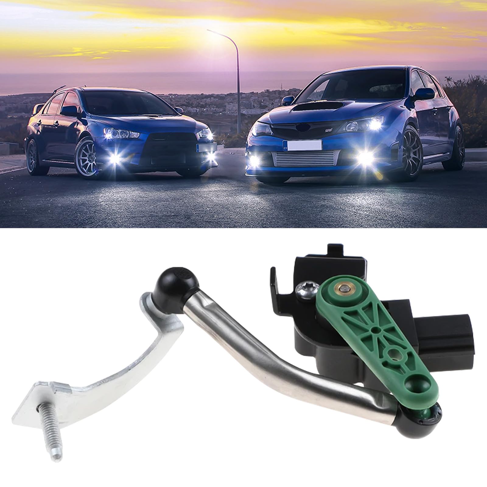 Niveausensor Luftfederung Leuchtweitenregelung Kompatibel mit Audi Q3 2012-2018 VW Golf 2009-2013, OE:3C0412521B Niveausensor Luftfederung Leuchtweitenregelung Kompatibel mit Audi Q3 2012-2018 VW Golf 2009-2013, OE:3C0412521B von HEBERUCK