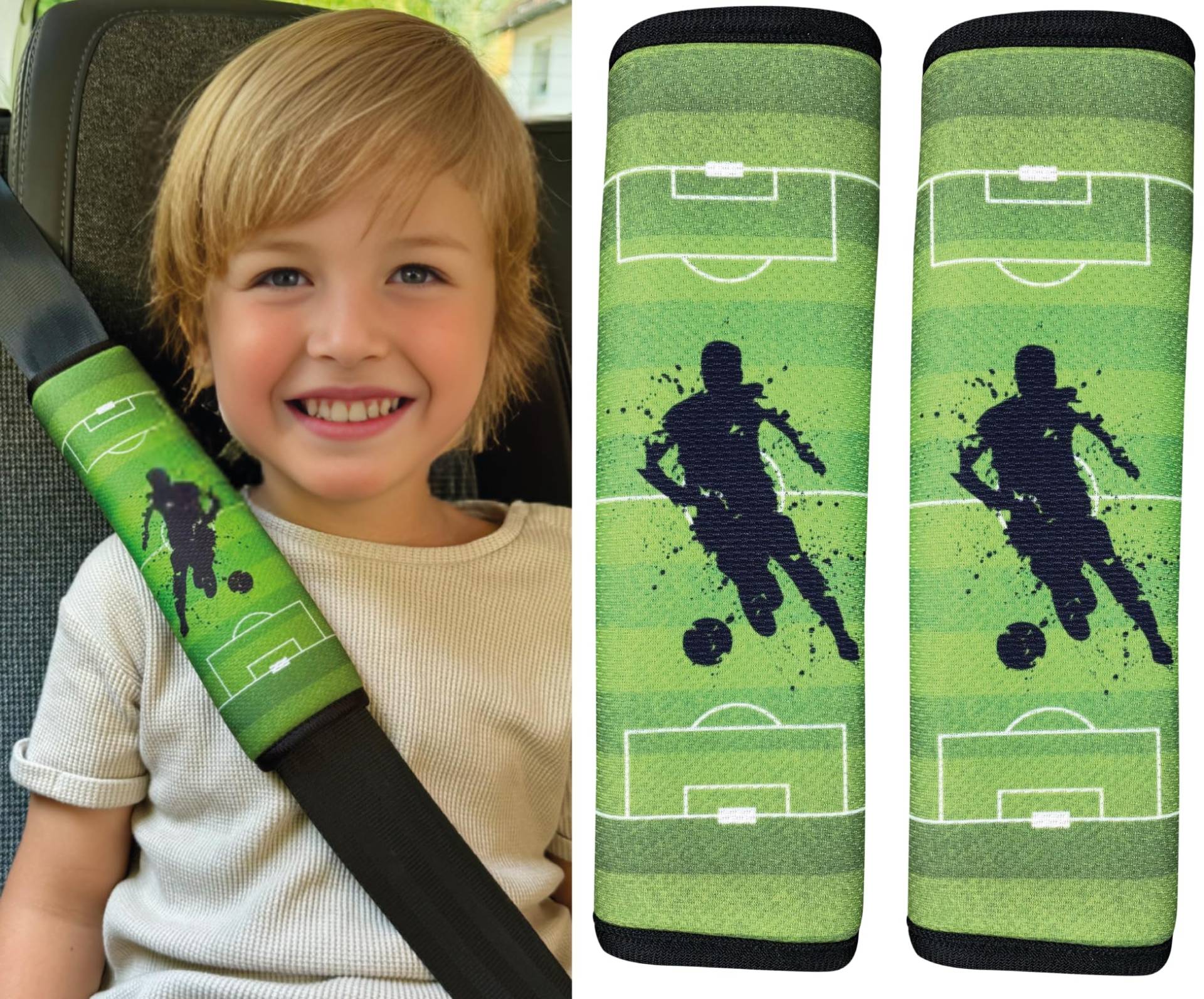 HECKBO 2X Auto Gurtschoner Fussball HECKBO 2X Auto Gurtschoner Fussball von HECKBO