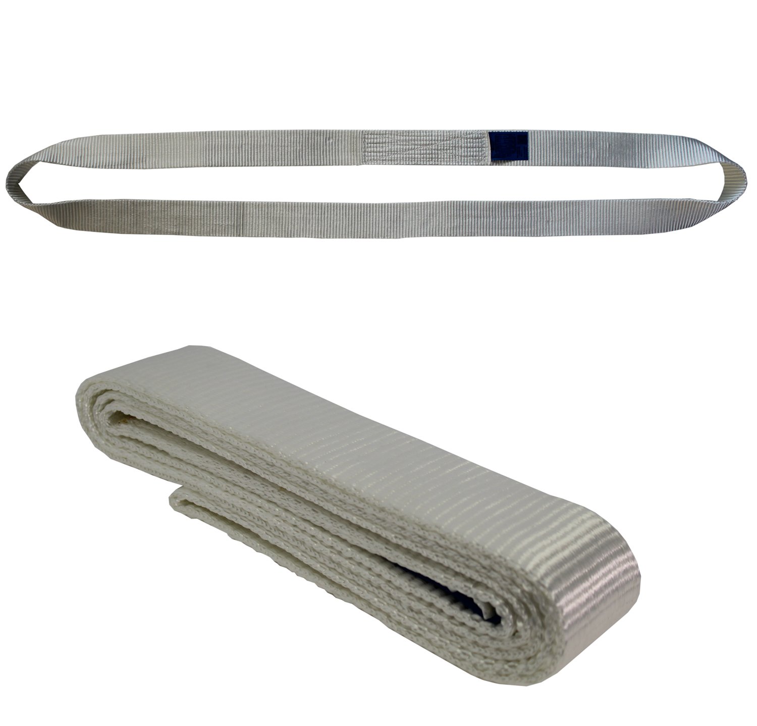 1 Tonne 2.5 Meter Einmalig Bandschlinge Rundschlinge Hebeband Hebegurt Kranschlinge Weiß 1 Tonne 2.5 Meter Einmalig Bandschlinge Rundschlinge Hebeband Hebegurt Kranschlinge Weiß von HEDEF HALAT