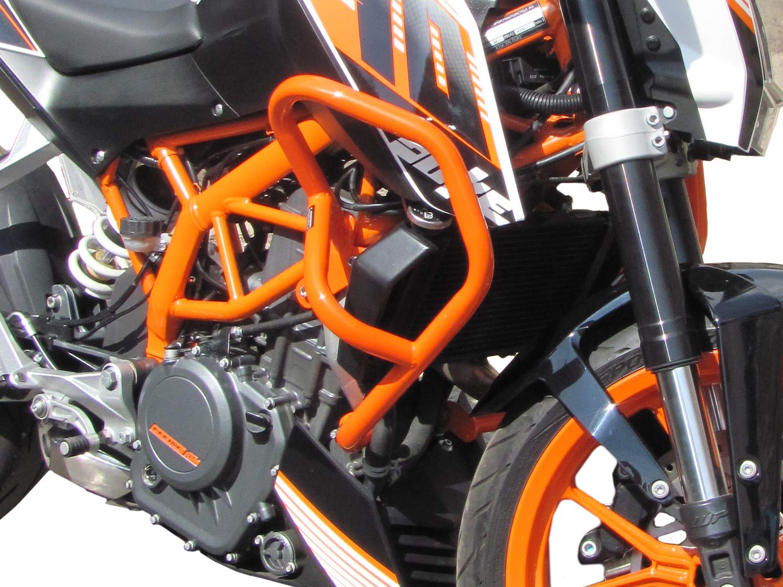 Sturzbügel/Schutzbügel HEED für Motorrad 390 Duke (2013-2016) - Orange von HEED
