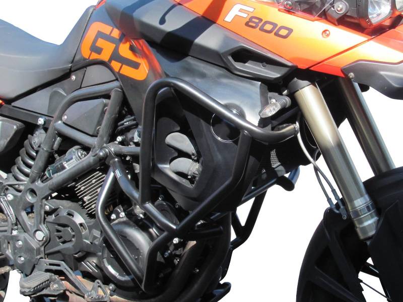 HEED Sturzbügel/Schutzbügel für F 800 GS (2008-2012) / F 650 GS (2008-2013) - Bunker, Schwarz, Crashbar, Front, Motorrad von HEED