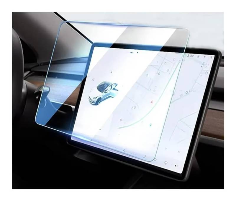 Auto Display Schutz Folie 15 Zoll Touchscreen-Schutzfolie für Modell 3 für Modell Y Center Control Screen Glas Film Definition Anti Fingerprint von HEEGIN
