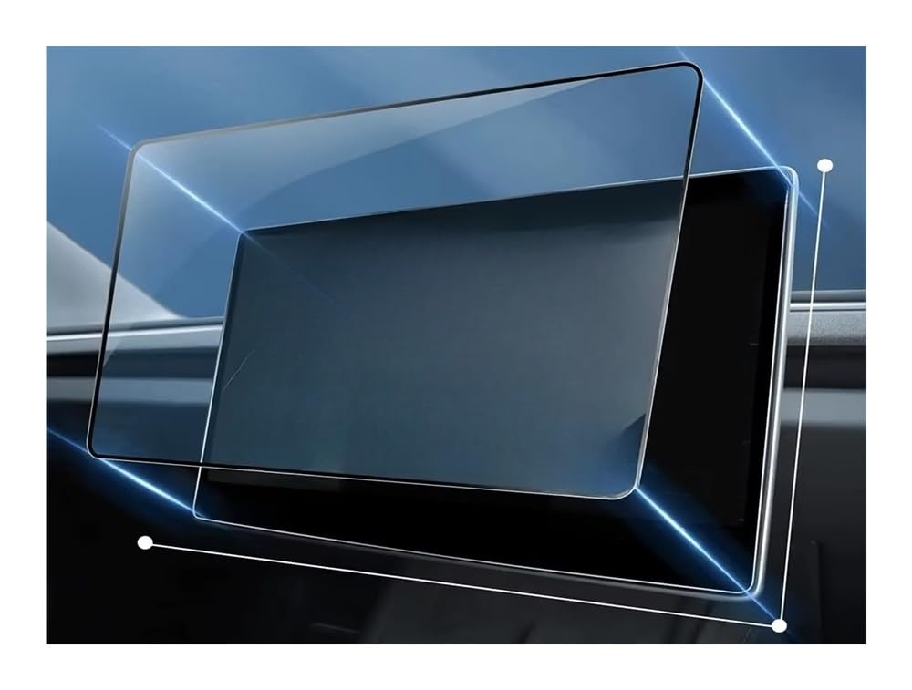 Auto Display Schutz Folie 2Pcs Für 2024 Für Model 3 Für Highland Glas Screen Protector 15.4 "Center Control Touchscreen 8'' Hinten Für Sitz Display Auto Display Schutz Folie 2Pcs Für 2024 Für Model 3 Für Highland Glas Screen Protector 15.4 "Center Control Touchscreen 8'' Hinten Für Sitz Display von HEEGIN