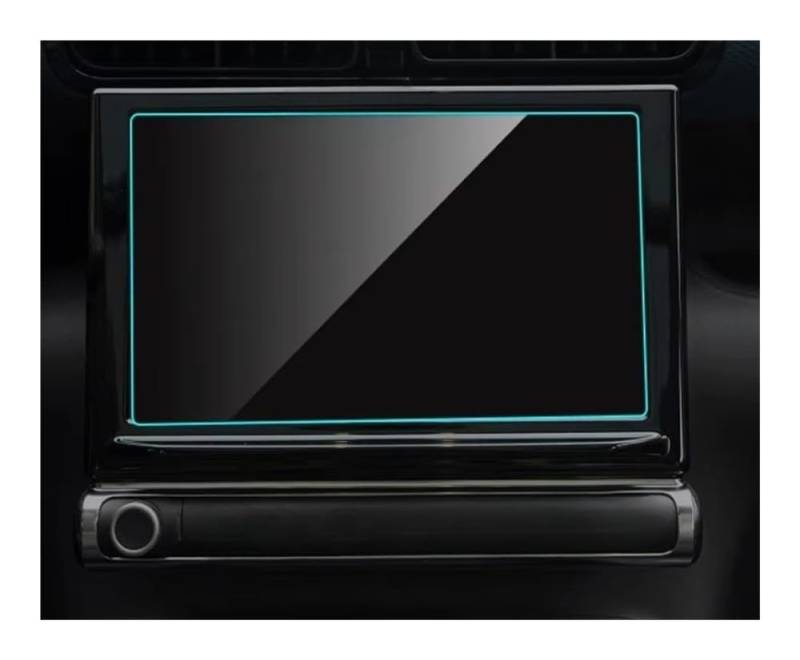 Auto Display Schutz Folie 9 "Auto Displayschutzfolie für für C4 für Aircross 2018-2019 HD Clear Auto GPS Navigation Schutzfolie Auto von HEEGIN