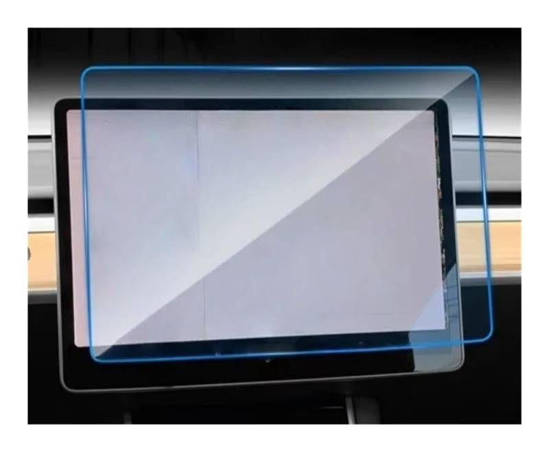 Auto Display Schutz Folie 9H Matt-Displayschutzfolie für Model 3 für Model Y 2023–2021 Center Control Navigation Film Auto-Modifikationszubehör von HEEGIN
