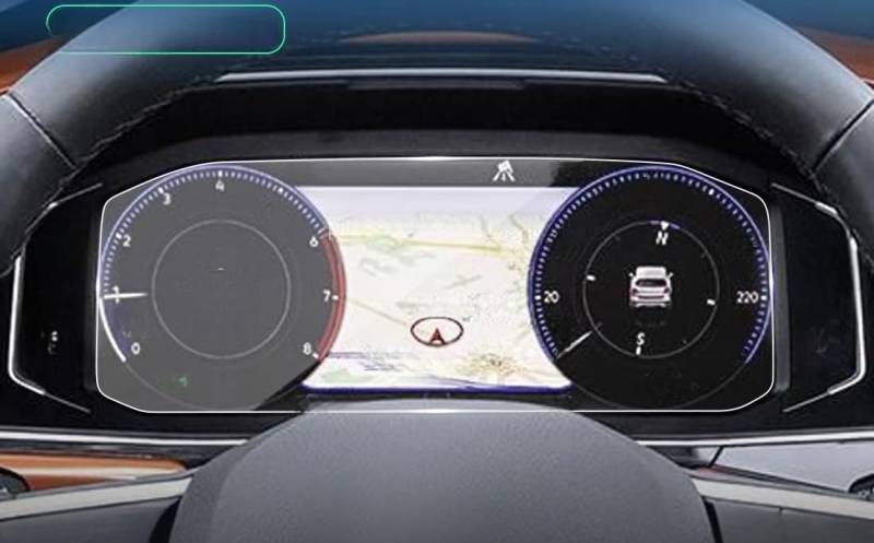 Auto Display Schutz Folie Auto Aufkleber Meter Screen Protector Für T-Cross Für Tcross 2023 Display Schutz Film Navigation von HEEGIN