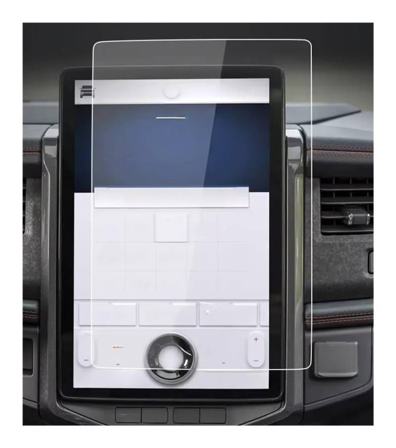 Auto Display Schutz Folie Auto-Autozubehör für Ford für Expedition Displayschutzfolie 2022 Konsolenglas-Schutzfolie Navigator-Film von HEEGIN